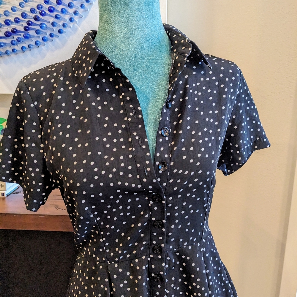 Polka dot romper